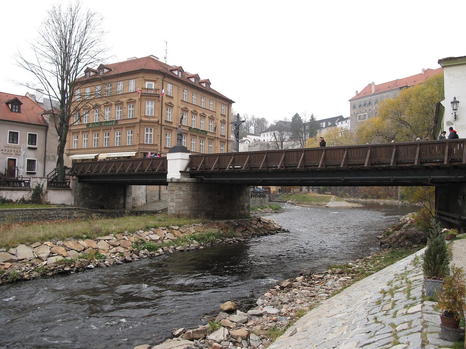 State castle from the Lazebnický bridge